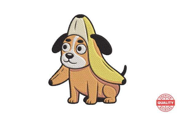 Banana Costume Puppy Embroidery Review