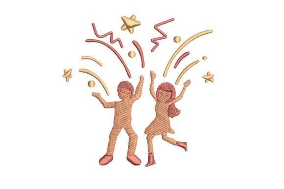 Joyful Dancing Couple Embroidery Review