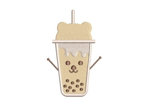 Kawaii Bear Boba Tea Design Review