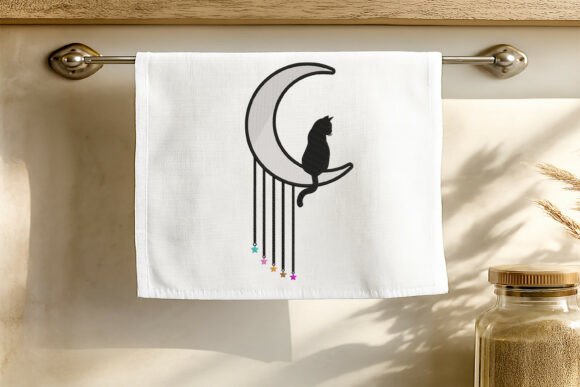 Moon Cat Embroidery Design: A Designer’s Review