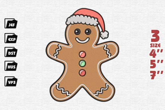 Review: Christmas Gingerbread Man Embroidery Design