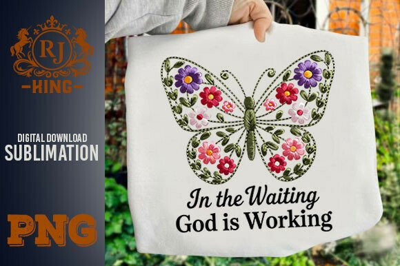 Review: Floral Embroidery Butterfly Png for Apparel
