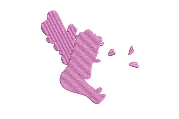 Review: Kissing Cupid Blowing Hearts Design