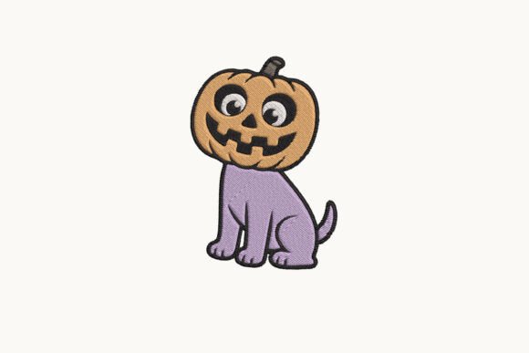 Reviewing Pumpkin Dog Halloween Embroidery for Etsy Shops