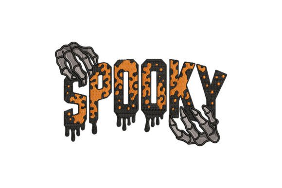Reviewing Spooky Skeleton Hands Embroidery for Boutique Sweatshirts