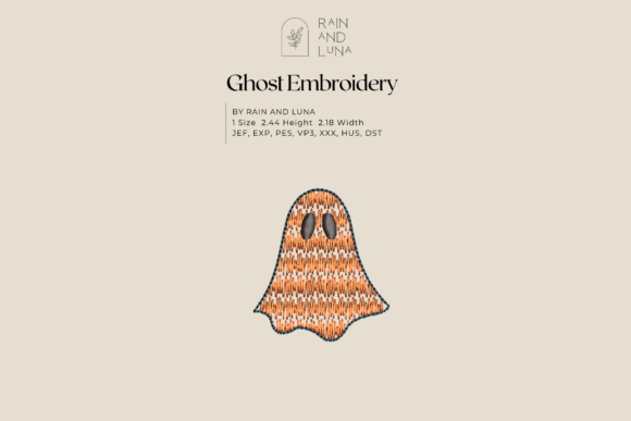 Reviewing the Cozy Halloween Ghost Embroidery Design