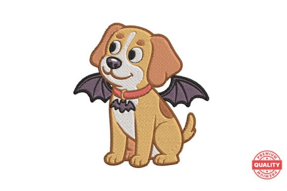 Reviewing the Halloween Bat Puppy Embroidery Design