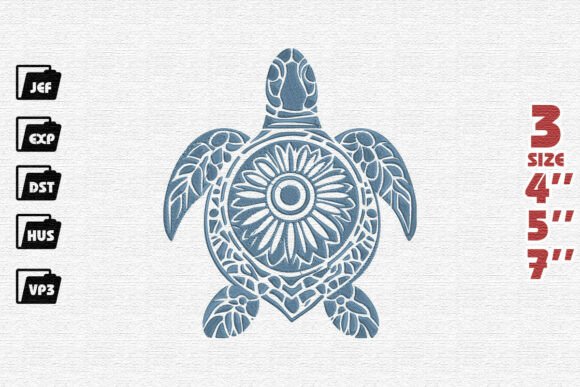Reviewing the Ornate Sunflower Sea Turtle Design