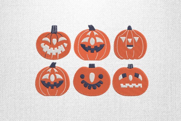 Reviewing the Pumpkin Face Embroidery Collection